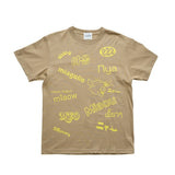 N+Ecology(ネコロジー)【NE-0022083 ニャーＴシャツ】ベージュ_M