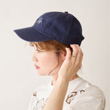 N+Ecology(ネコロジー) 【NE-0022061  猫刺繍キャップ Ⅱ】ネイビー(フワフワネコ)