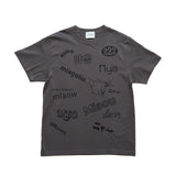 N+Ecology(ネコロジー)【NE-0022083 ニャーＴシャツ】スミクロ_M