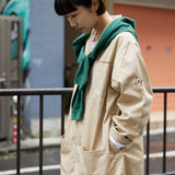 N+Ecology(ネコロジー)【NE-0022063 メカニックコート】ベージュ(L)