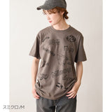 N+Ecology(ネコロジー)【NE-0022083 ニャーＴシャツ】スミクロ_M