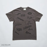 N+Ecology(ネコロジー)【NE-0022083 ニャーＴシャツ】スミクロ_M