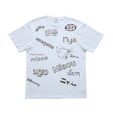 N+Ecology(ネコロジー)【NE-0022083 ニャーＴシャツ】ホワイト_XL