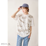 N+Ecology(ネコロジー)【NE-0022083 ニャーＴシャツ】ホワイト_XL