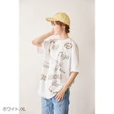 N+Ecology(ネコロジー)【NE-0022083 ニャーＴシャツ】ホワイト_XL