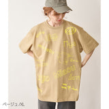 N+Ecology(ネコロジー)【NE-0022083 ニャーＴシャツ】ベージュ_XL