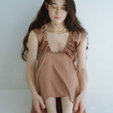 HASHIBAMI 【HB2100260 天然貝 41cm ネックレス】※ドロップ型  ホワイト