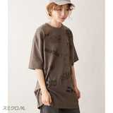 N+Ecology(ネコロジー)【NE-0022083 ニャーＴシャツ】スミクロ_XL