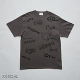 N+Ecology(ネコロジー)【NE-0022083 ニャーＴシャツ】スミクロ_XL
