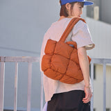 murir【MUR25001 パデット2WAY トートバッグ】ブラウン