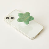 HASHIBAMI【Ha-2307-203 天然石スター スマホグリップ ※全機種対応】アベンチュリン