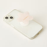 HASHIBAMI【Ha-2307-203 天然石スター スマホグリップ ※全機種対応】ローズクォーツ