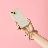 HASHIBAMI【Ha-2500-100 天然石 スター スマホハンドストラップ】グレーオニキス