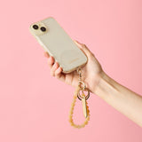 HASHIBAMI【Ha-2500-100 天然石 スター スマホハンドストラップ】イエロークォーツァイト