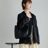 murir【1003-1 A4トート&ポシェットセット】ブラック