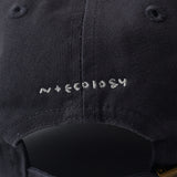 N+Ecology(ネコロジー)【NE-0022062  猫刺繍キャップ Ⅱ】チャコール(neco is good)