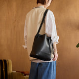 ◆CORRECT限定◆HASHIBAMI 【Ha-2511-109 フェズ巾着バッグ L】ブラック