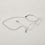 HASHIBAMI 【HB2101116 HASHIBAMI ハート型4mm グラスチェーン】 シルバー