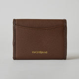 HASHIBAMI 【Ha-2410-326 レザーリボン ミニウォレット】ブラウン