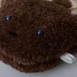 HASHIBAMI【Ha-2506-824 ぬいぐるみ クマチャーム】ダークブラウン