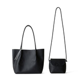 murir【1003-1 A4トート&ポシェットセット】ブラック