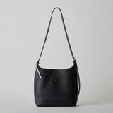 murir【5320 ワンハンドルA4トート&ポシェット】ブラック