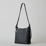 murir【5320 ワンハンドルA4トート&ポシェット】ブラック