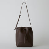 ◆CORRECT限定◆HASHIBAMI 【Ha-2511-109 フェズ巾着バッグ L】ダークブラウン