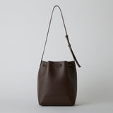 ◆CORRECT限定◆HASHIBAMI 【Ha-2511-109 フェズ巾着バッグ L】ダークブラウン