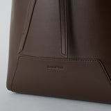 ◆CORRECT限定◆HASHIBAMI 【Ha-2511-109 フェズ巾着バッグ L】ダークブラウン