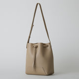 ◆CORRECT限定◆HASHIBAMI 【Ha-2511-109 フェズ巾着バッグ L】グレーベージュ