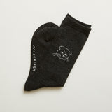 N+Ecology(ネコロジー)【NE-0022030 スコ靴下<22-24cm>】チャコール