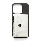SHAKECASE【SC-10-301 シェイクポーチ タイベック×ラバー 14proサイズ】ホワイト