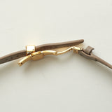 HASHIBAMI 【Ha-2202-716 ウネウネ アップルウォッチバンド (38/40/41mm)】アッシュピンク