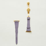 HASHIBAMI 【Ha-2202-716 ウネウネ アップルウォッチバンド (38/40/41mm)】ライラック
