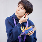 SHAKECASE【SC-06-001 シェイクポーチケース 専用ストラップ(無地)】パープル