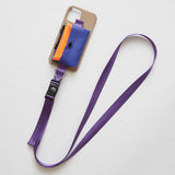 SHAKECASE【SC-06-001 シェイクポーチケース 専用ストラップ(無地)】パープル