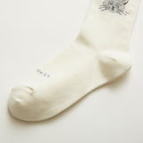 N+Ecology(ネコロジー)【NE-0022031 ラメ入りイカ耳ソックス<22-24cm>】ホワイト