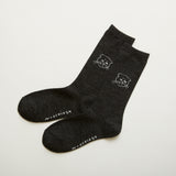 N+Ecology(ネコロジー)【NE-0022030 スコ靴下<22-24cm>】チャコール
